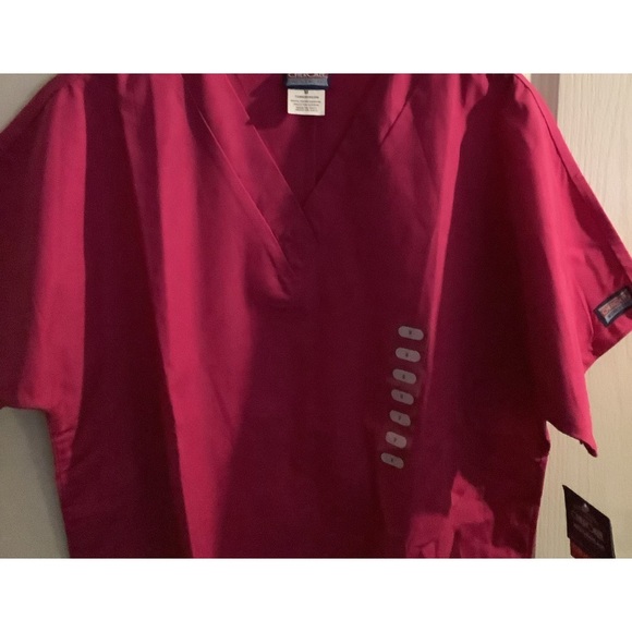 Cherokee Scrubs, size med top pet- med pant, purple-pink color - Picture 3 of 8